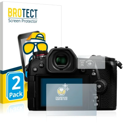 Afbeelding van BROTECT Screenprotector voor Panasonic Lumix DC G9 Folie Beschermfolie matte (2 Stuks)