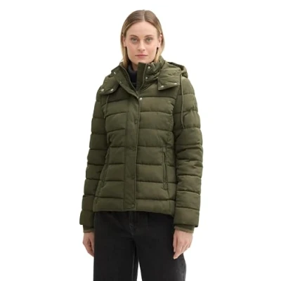 Afbeelding van TOM TAILOR Dames 1042910 jas, 23802 Urban Olive Green, S, S