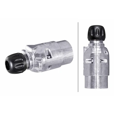 Afbeelding van Hella Stekker 7 polig aluminium