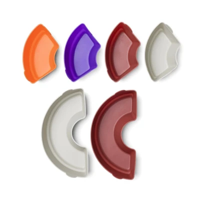 Afbeelding van Omnia Siliconen Vormen 6 pack Multicolour Accessoires