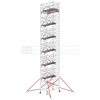 Afbeelding van Rolsteiger Altrex RS TOWER 52 SafeQuick L245xB135cm 14.20m werkhoogte Fiber Deck platformen