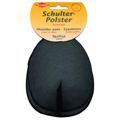 Afbeelding van Kleiber Raglan, KR 8, haak en lusband, schouderkussen, 50% polyamide, zwart, 13,5 x 11 3 cm