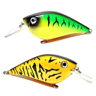 Afbeelding van River7 R7 The Dude Plug Gold Tiger 6.5cm (15g)