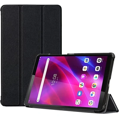 Afbeelding van ProCase Hoes Folio Lenovo Tab M8 3rd Gen 2022/ 8&quot; HD/Tab FHD 8.0 inch/Smart Case, Slanke Slimme voor Standaard 2019 Release Zwart