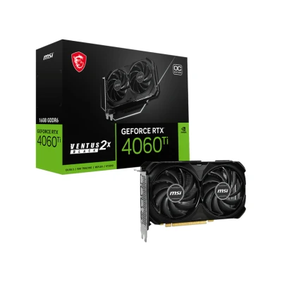 Afbeelding van MSI GeForce RTX 4060 Ti VENTUS 2X BLACK OC 16GB