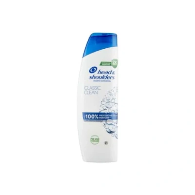 Afbeelding van Head &amp; Shoulders Classic Clean Anti roos Shampoo, 250 ml Voor dagelijks gebruik. Tot 100% bescherming tegen roos. Klinisch getest. alle huidtypes en haar. Frisse gevoel