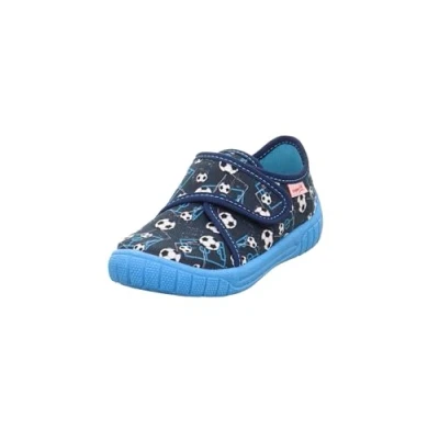 Afbeelding van Superfit Bill pantoffels, turquoise/meerkleurig 8080, 27 EU, turquoise meerkleurig EU