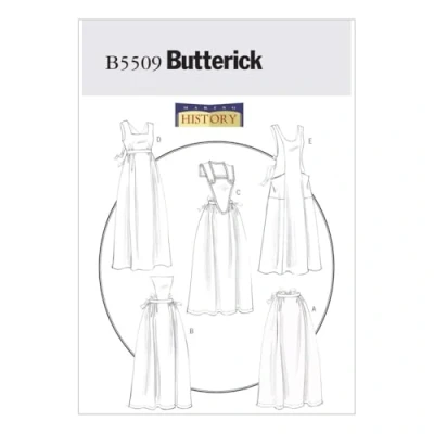 Afbeelding van Butterick BTK 5509 XY (S M L) B5509 naaipatroon om te naaien, elegant, extravagant, modieus