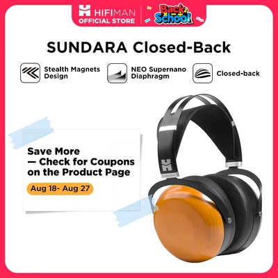 Afbeelding van HIFIMAN SUNDARA Hi Fi hoofdtelefoon 3,5 mm jack