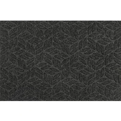 Afbeelding van DUNE Bladeren Dark Grey 60x90cm, binnen en buiten, wasbaar