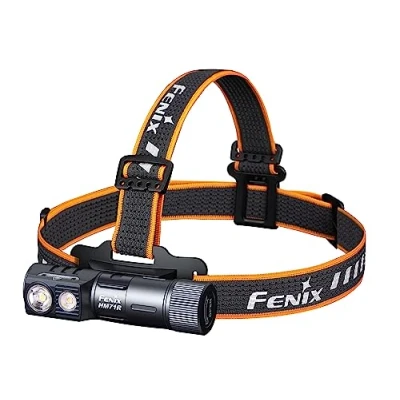 Afbeelding van fenix HM71R, oplaadbare en verwijderbare koplamp/tasklight 2700 lumen 230m 48 uur Max Magnetische voet IP68