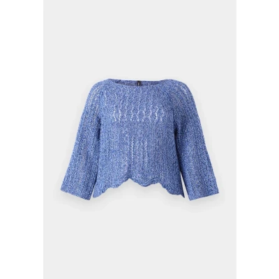 Afbeelding van Onlnola Life KNT Noos 3/4 Pullover, India inkt, S