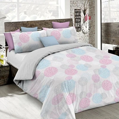 Afbeelding van Fantasy Italian Bed Linen Dekbedovertrek, afzonderlijk, microvezel, moleculen