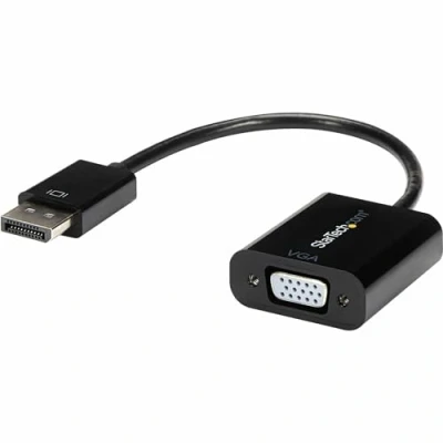 Afbeelding van DisplayPort to VGA adapter Startech DP2VGA3 Black
