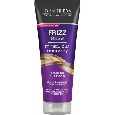 Afbeelding van 4x John Frieda Frizz Ease Brazilian Sleek Shampoo 250 ml