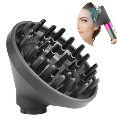 Afbeelding van Diffuser opzetstuk voor Dyson Airwrap Styler HS01 HS05, converteer uw Air Wrap naar een föhn