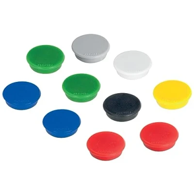 Afbeelding van Franken HMS36 01 krachtmagneet, 10 stuks Stuk, Haftkraft 2500 g, farblich gesorteerd