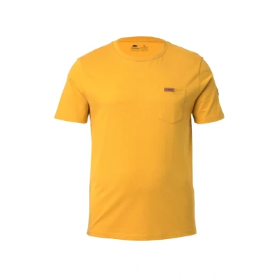 Afbeelding van Forsberg MIT Brusttasche Tshirt basic, Heren, Maat: Medium, Gelb