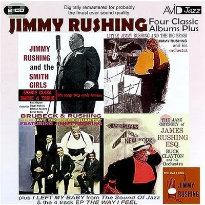 Afbeelding van Four Classic Albums Plus (Jimmy Rushing And The Smith Girls / Jazz Odyssey Of James Esq Little Jimmy Big Brass Brubeck &amp; Rushing)