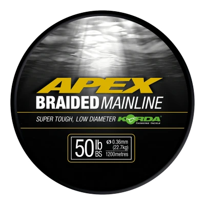 Afbeelding van Korda Apex Braid 0,36mm 1200m Gevlochten lijn