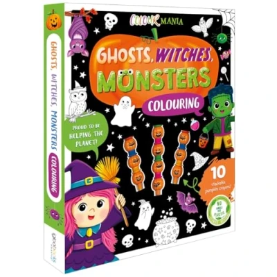 Afbeelding van Ghosts, Witches, Monsters Colouring