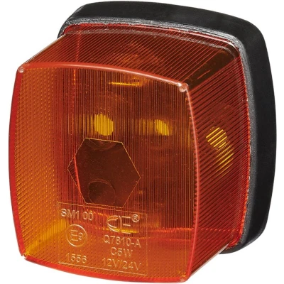 Afbeelding van Pro Plus Markeringslamp Zijlamp Contourverlichting Oranje 65 x 60 mm Budget blister