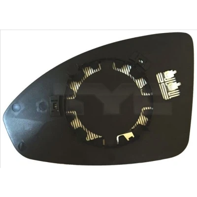 Afbeelding van Spiegelglas, buitenspiegel TYC 306 0015 1