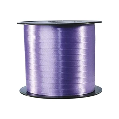 Afbeelding van Clairefontaine 601710C spoel cadeaulint glad (500 m x 7 mm, ideaal voor knutselprojecten en cadeaus), 1 stuk, lila