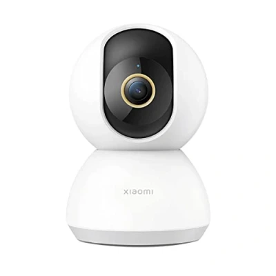 Afbeelding van Xiaomi Smart Camera C300, bewakingscamera met spraakassistent, intelligente mensenherkenning, AI, bidirectionele audio, privacy, nachtzicht, compatibel Google en Alexa, wit