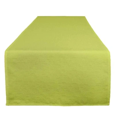 Afbeelding van tafelloper Wenen, groen, 40x140 cm, vlekbescherming, voor het hele jaar