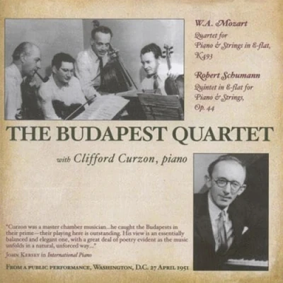 Afbeelding van Clifford Curzon, The Budapest Quartet Play Mozart/Schumann (CD)