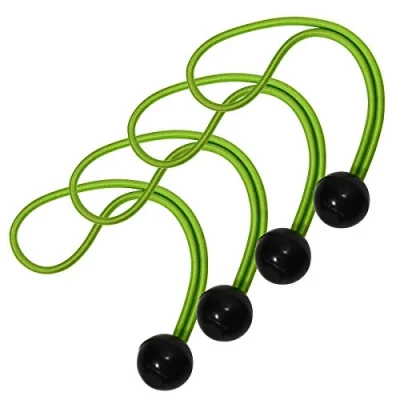 Afbeelding van MasterLock Snelbinders met bal 20 cm (4 stuks)
