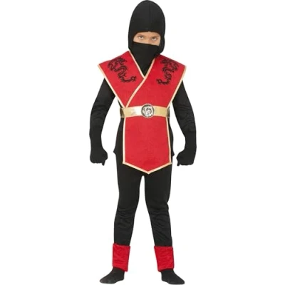 Afbeelding van Fiestas Guirca Verkleedpak Ninja Junior Polyester Maat 128/134