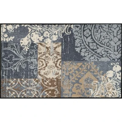 Afbeelding van wash+dry by Kleen Tex Loper ARMONIA Inloopmatten, patchworkdesign, ornamenten, antislip