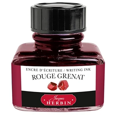 Afbeelding van J.Herbin 13029T Inktflacon (30 ml voor veerhouder), 1 stuk, knalrood
