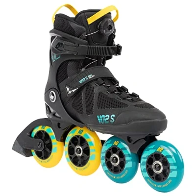 Afbeelding van K2 Skates Unisex inlineskates VO2 S 100 X BOA, zwart blauw geel, 30G0142.1.1.125