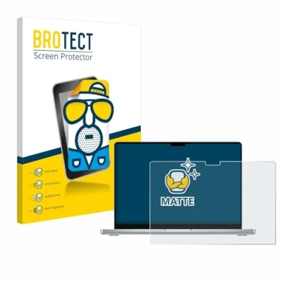 Afbeelding van BROTECT Screenprotector voor Apple MacBook Pro 14&quot; 2024 M4 Folie Beschermfolie matte