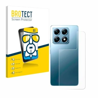Afbeelding van BROTECT Glas Screen Protector voor Xiaomi 14T Pro (Achterkant) Schermbeschermer [9H Hardheid, Beschermglas Folie niet Gehard Glas]