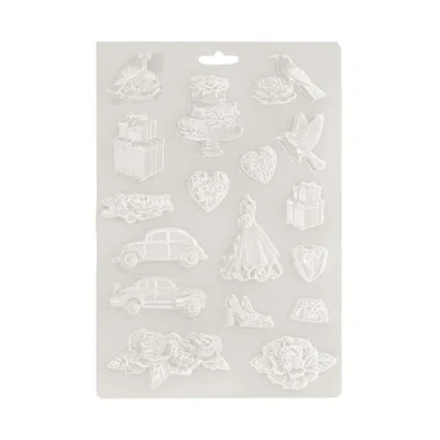 Afbeelding van Stamperia Timeless A4 Soft Mould (K3PTA4592)