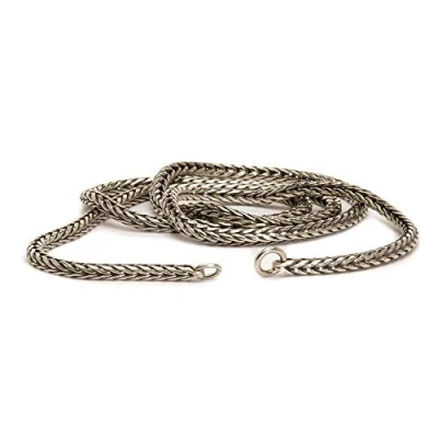 Afbeelding van Trollbeads Zilveren halsketting zilver, 47 EU, zilver