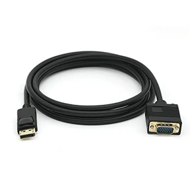 Afbeelding van Equip 119338 video kabel adapter 2 m VGA (D Sub) DisplayPort Zwart