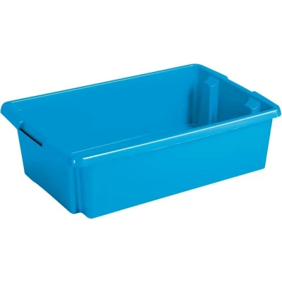 Afbeelding van SUNWARE Nesta Box (zonder Deksel) 30 Liter 595 x 395 170 mm blauw