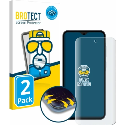Afbeelding van BROTECT Screenprotector voor Samsung Galaxy A35 5G Folie Beschermfolie matte volledig dekking (2 Stuks)
