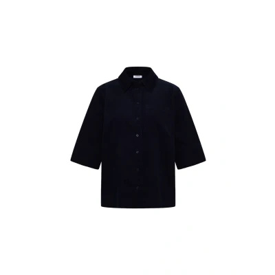 Afbeelding van Cecil Overhemdblouse, Dames, Maat: Large, Blau