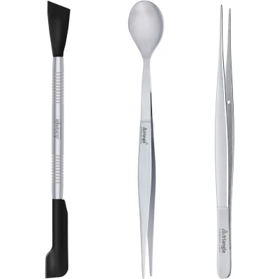Afbeelding van Triangle Garneerset Final Touch 17 cm RVS 3 delig Luxe Keuken