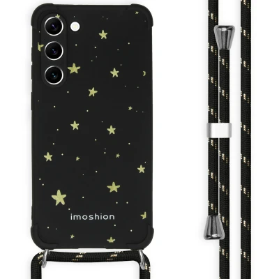 Afbeelding van Samsung Galaxy S23 Plus Hoesje Kunststof iMoshion Softcase/Koordhoesje/Backcover Goud Telefoonhoesje