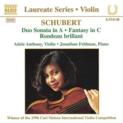 Afbeelding van Adele Anthony &amp; Jonathan Feldman Schubert: Music For Violin And Piano (CD)