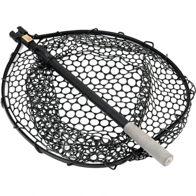 Afbeelding van Westin W3 C&amp;R Adjustable full rubber mesh landing net L 45x55x35cm 70/110cm