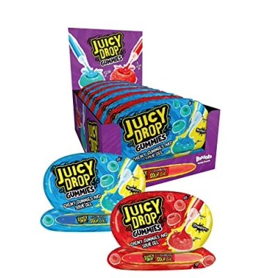 Afbeelding van Bazooka juicy drop gummies 12 stuks amerikaans snoep tiktok