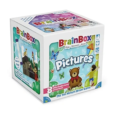 Afbeelding van BrainBox Pictures (2022) , Card Game Ages 4+ 1+ Players 10+ Minutes Playing Time